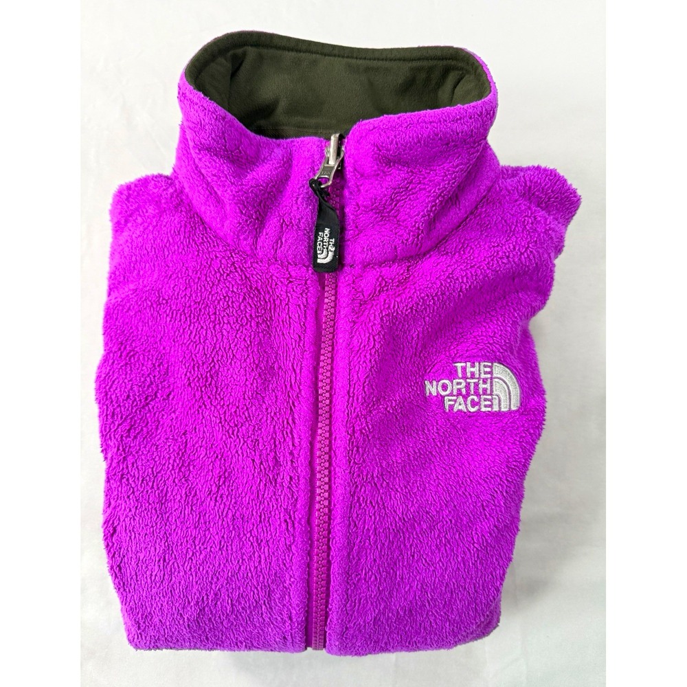 The North Face Osito Women's Small Purple High Pile Fleece Full Zip Jacket